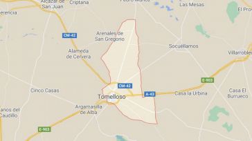 Un hombre afectado por inhalación de humo tras el incendio de un domicilio en Tomelloso