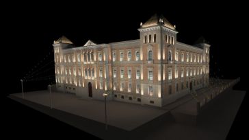 La Diputación de Toledo moderniza la iluminación del Palacio Provincial con una propuesta más eficiente, artística y comprometida con la sociedad