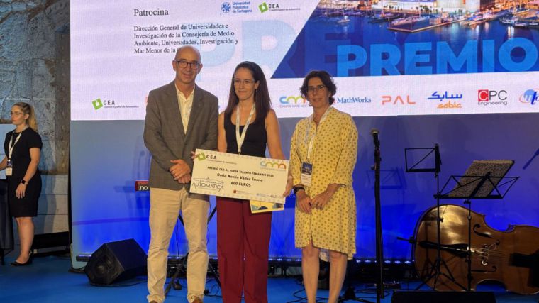 La profesora de la UCLM Noelia Vállez obtiene el premio al Joven Talento Femenino que concede el Comité Español de Automática