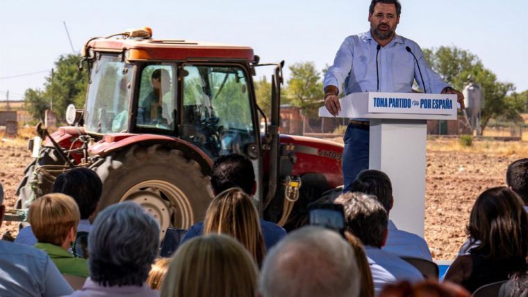 Núñez (PP) aspira a ser 'el presidente del campo' y promete un plan de innovación si gana las elecciones en CLM