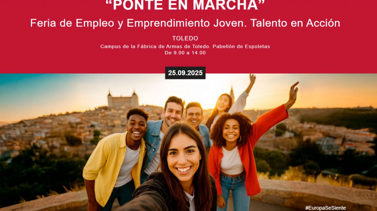 Jóvenes con futuro: 520 ofertas y punto de inscripción en Garantía Juvenil en la Feria de Empleo de Toledo