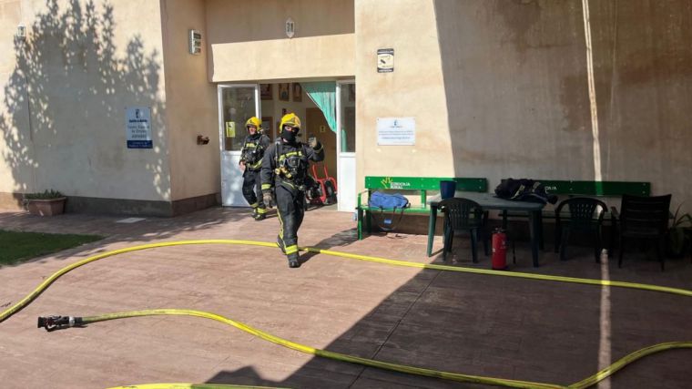 Sofocado un incendio en una nave de la asociación de personas con discapacidad Aspadec