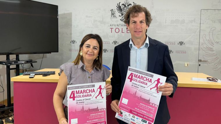 El Ayuntamiento de Toledo anima a participar en la 4ª Marcha Solidaria contra el Cáncer de Mama organizada por APACAMA
