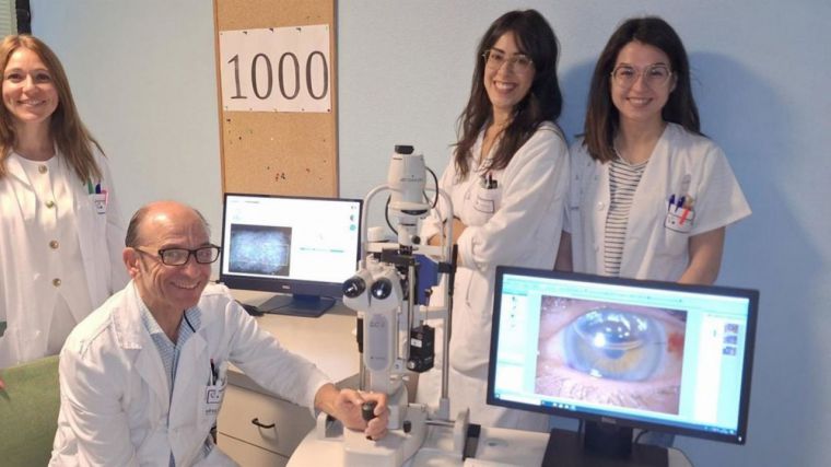 La Gerencia de Alcázar de San Juan alcanza un hito al superar los 1.000 trasplantes de córnea