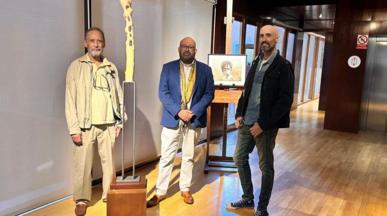 Dos nuevas obras del fondo artístico de la Diputación renuevan el espacio “Las Estaciones del Arte” en San Clemente