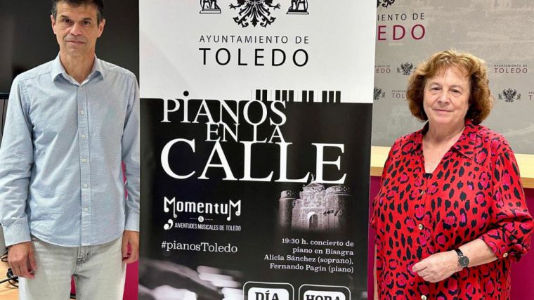 Toledo celebra este viernes la VIII edición de 'Pianos en la calle' con conciertos sorpresa de dos pianistas italianos
