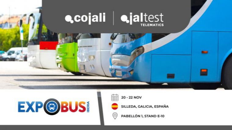 Cojali (Campo de Criptana) presentará Jaltest Telematics y Jaltest Diagnostics en Expobus Iberia 2025