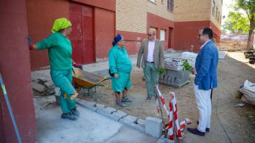 El Ayuntamiento de Toledo se moviliza para adecentar el colegio Ángel del Alcázar “que llevaba más de quince años abandonado”