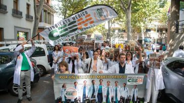 La huelga médica en Castilla-La Mancha logra un 80% de seguimiento en protesta por el Estatuto Marco y sus condiciones