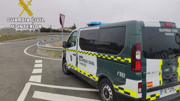 Los siete accidentes del fin de semana en Castilla-La Mancha dejan 14 heridos leves