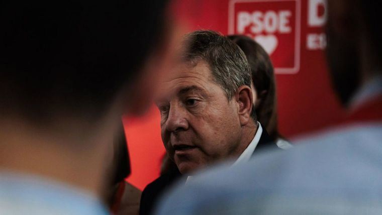 García-Page se muestra 'absolutamente convencido' de que el PSOE 'no tiene financiación irregular de ningún tipo'
