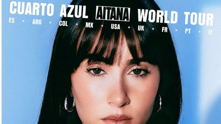 Aitana cantará en Albacete en su nueva gira mundial, 'Cuarto Azul World Tour'