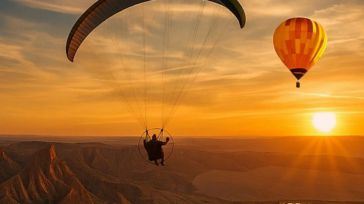 Ecologistas en Acción denuncia la celebración de un evento de vuelos en paramotor en las Barrancas de Castrejón