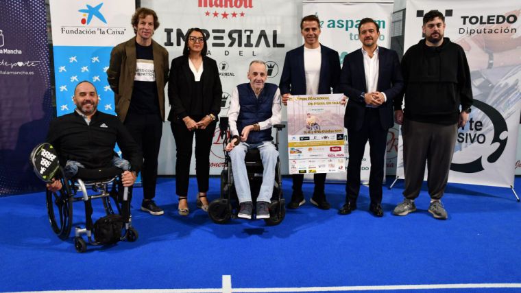 La Diputación de Toledo destaca el deporte adaptado como herramienta de igualdad en el IX Open de Pádel en Silla