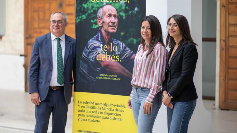CLM lanza la campaña “Te lo debemos. Te lo debes” para combatir la soledad no deseada de las personas mayores