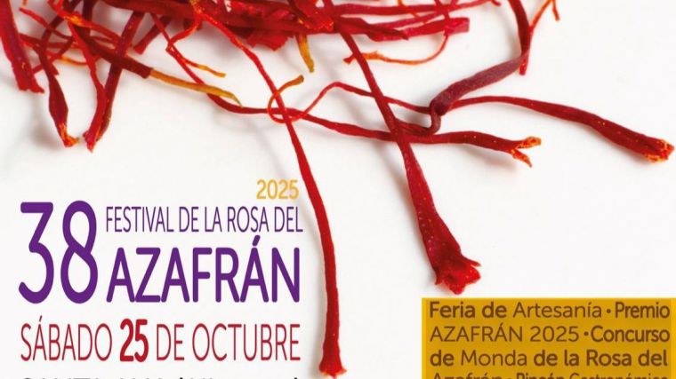 Santa Ana (Albacete) celebra la Rosa del Azafrán reivindicando el valor cultural y económico del “oro rojo” manchego