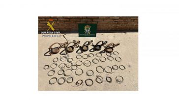 El Seprona interviene varios medios prohibidos para la captura de especies silvestres en la provincia de Ciudad Real