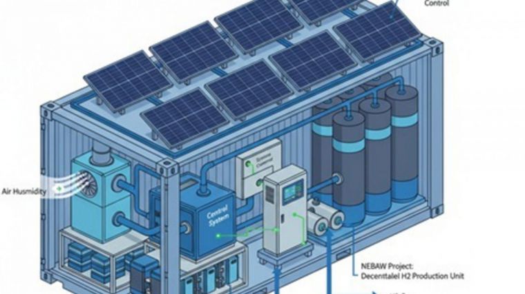 Generaciones Fotovoltaicas de la Mancha lidera el proyecto para crear el primer sistema español que genere hidrógeno verde sin utilizar agua externa
