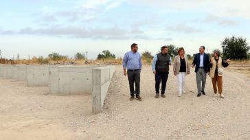 La Diputación de Toledo apoya la construcción del nuevo Punto Limpio de Burguillos para mejorar la gestión de residuos del municipio