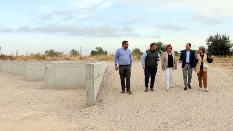 La Diputación de Toledo apoya la construcción del nuevo Punto Limpio de Burguillos para mejorar la gestión de residuos del municipio