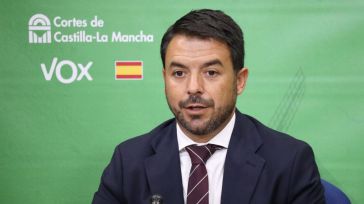 Sánchez (Vox C-LM), tras la dimisión de Mazón, se remite a la comparecencia de Santiago Abascal en Plasencia