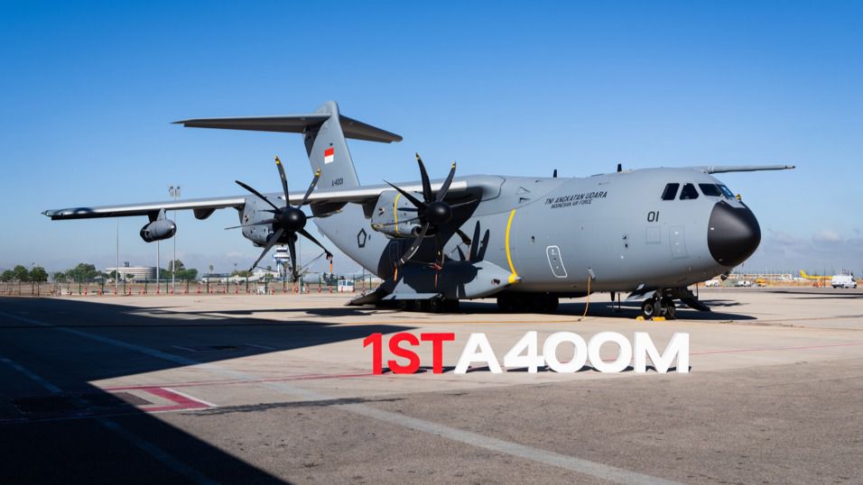 Airbus entrega el primer A400M a Indonesia