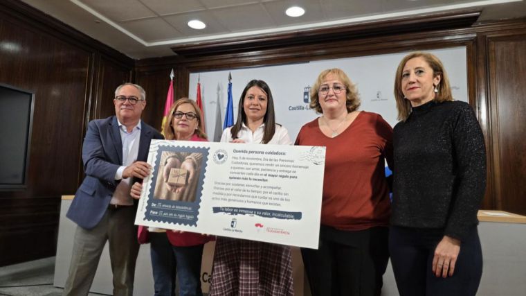 Castilla-La Mancha reconoce la labor de las personas cuidadoras no profesionales, que han multiplicado por diez sus cotizaciones desde 2015