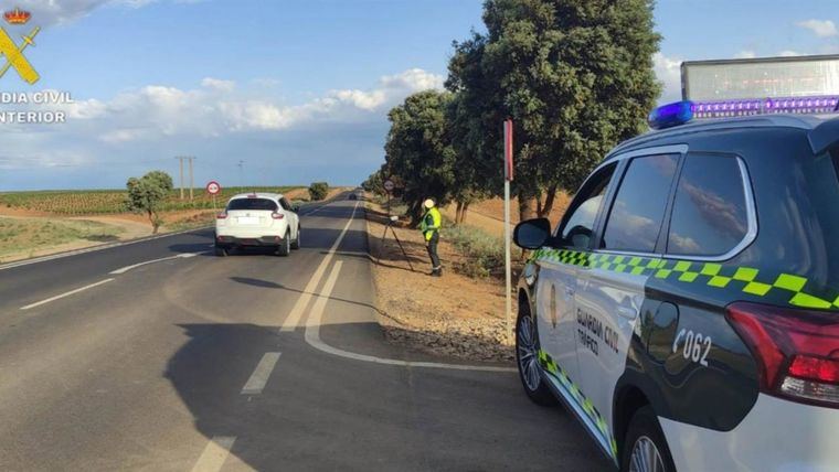 Investigado por circular a 191 km/h en una carretera de 90 en Toledo