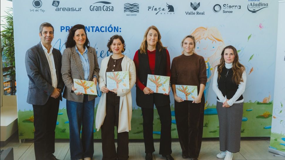 Sonae Sierra lanza el libro solidario “Mi viento interior” a beneficio de Fundación Aladina