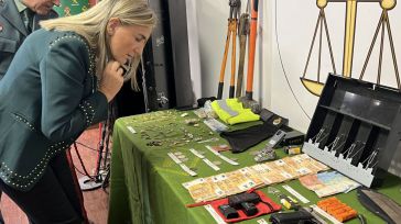 La Guardia Civil desarticula un grupo criminal que cometió 44 delitos en varios pueblos de Toledo