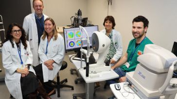 El servicio de Oftalmología del Hospital de Toledo realiza un trasplante de limbo corneal con técnicas de mayor precisión para mejorar la visión del paciente