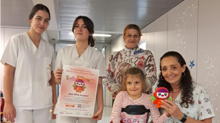 La campaña ‘El Viaje de Nica’ llega a los hospitales CLM para ayudar a los niños con enfermedades raras