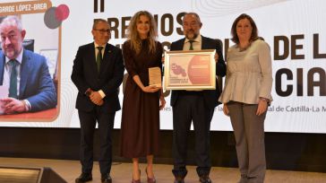 El rector de la UCLM recibe la Distinción Especial del Día de la Economía Social de Castilla-La Mancha 2025
