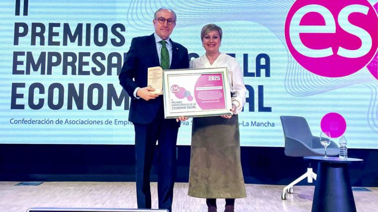 La Fundación Globalcaja, reconocida en los II Premios Empresariales de la Economía Social