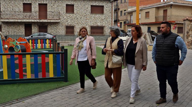 La Diputación colabora en la mejora del parque más longevo de Burguillos de Toledo