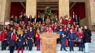 La Diputación de Toledo conmemora el 47º Aniversario de la Constitución con escolares de la provincia