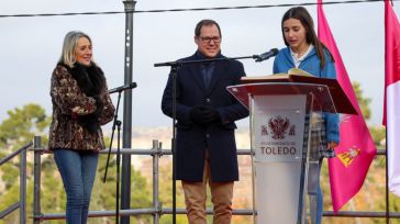Morcillo apela a los valores de la Constitución ante más de 300 niños de cinco colegios toledanos, reunidos en un homenaje a la Carta Magna