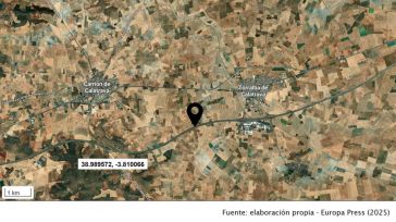 Tres jóvenes hospitalizados tras un accidente de tráfico en Torralba de Calatrava