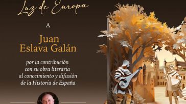 San Marcos acoge hoy la gala de entrega del premio ‘Toledo Luz de Europa’ al escritor Juan Eslava Galán