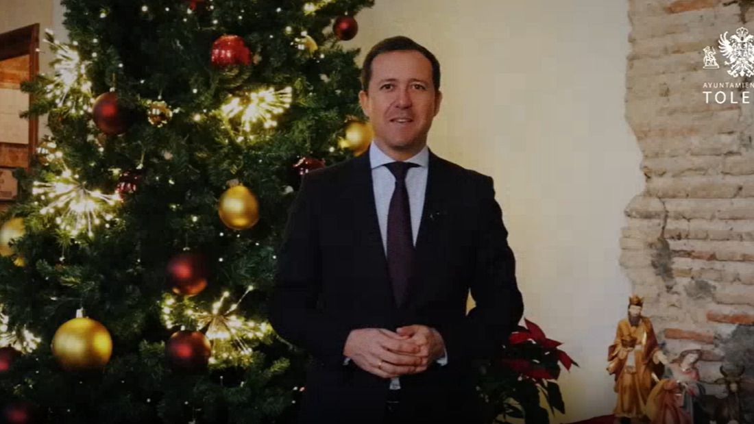 El alcalde de Toledo felicita la Navidad y lanza un mensaje de esperanza y unidad a todos los toledanos