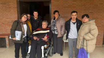 La Diputación de Toledo impulsa un programa de acompañamiento que une a mayores y personas con síndrome de Down en la Residencia Social Asistida San José