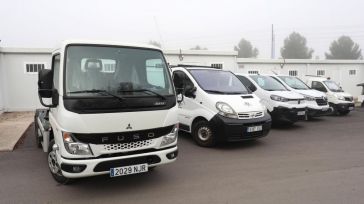 El Ayuntamiento de Toledo refuerza los servicios municipales con cinco nuevos vehículos al servicio de los toledanos