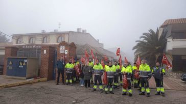 Protestas en las plantas de Grupo Losán en Cuenca y Pedro Muñoz por tres nóminas adeudadas y la falta de un plan de viabilidad