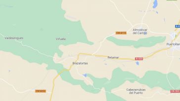 Cortada la N-420 a la altura de Brazatortas en ambos sentidos por desprendimiento de rocas