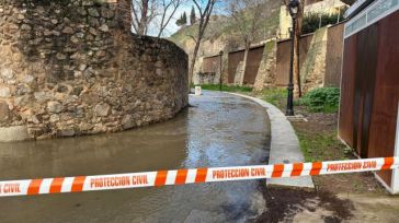 El alcalde de Toledo pide máxima prudencia y responsabilidad ante la crecida del río Tajo tras las últimas borrascas
