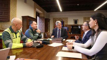 El delegado del Gobierno coordina el dispositivo de seguridad de la tractorada del día 11 a su paso por CLM