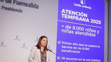 CLM pondrá en marcha siete nuevos centros infantiles de Atención Temprana en 2026 con una inversión de 12,8 millones