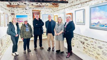 El pintor Miguel Ruiz-Poveda presenta “Diálogos con el horizonte”, una exposición que se podrá disfrutar en Melque hasta el 7 de junio