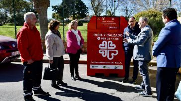 La Diputación de Toledo impulsa la recogida selectiva de residuos textiles con la instalación de nuevos contenedores en la provincia