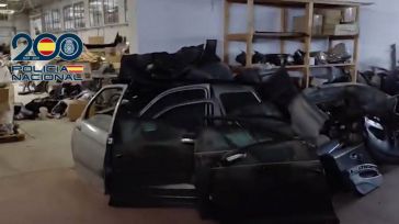 Desarticulada una organización dedicada a robo de vehículos que despiezaban en talleres clandestinos de Toledo